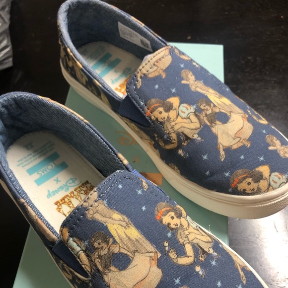 Toms Shoes | Disney Toms | Color: Blue | Size: 3bb | Pottsclau9's Closet